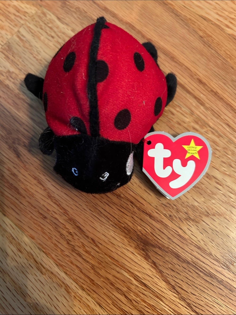 Ty Red and Black Ladybug Plush Beanie McDonald’s happy meal